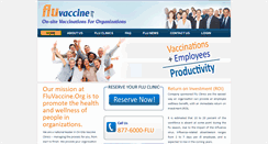 Desktop Screenshot of fluvaccine.org